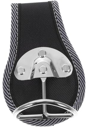 Healifty Soporte de Herramientas Metálico para Martillo y Llave Colgador para Cinturón de Trabajo Organizador Resistente y Seguro para Uso Profesional