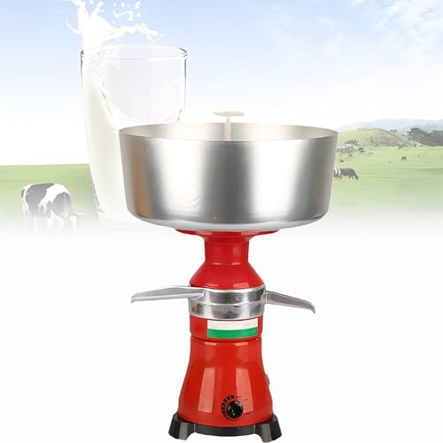 Centrifugeuse électrique pour lait, séparateur centrifuge pour crème de lait, 80 l/h, séparateur complet pour lait, dégraissage, pour transformer le lait entier cru en lait écrémé.
