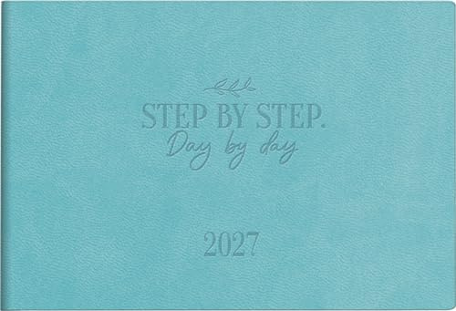 rido/idé Taschenkalender Mod. Septimus 2027 „Sea“ | A6 quer, Kunstleder