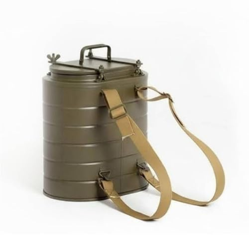 KQFCAZRE 3 Pezzi Set Cucina da Campo Militare Multistrato Gavetta da Marcia a Zaino Resistente Al Calore Set Gavetta Trekking per Esterno