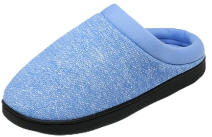 Mishansha Pantoufles Hommes Femme Hiver Mémoire Mousse 36-49 EU | Chaussons, Peluche, Chaudes, Antidérapante, Léger, Antidérapantes, Intérieur, Extérieur