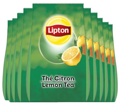 Lipton Thé Instantané en Poudre Citron - Distributeurs automatiques - Préparation pour Boisson – Lot de 10-5000 g