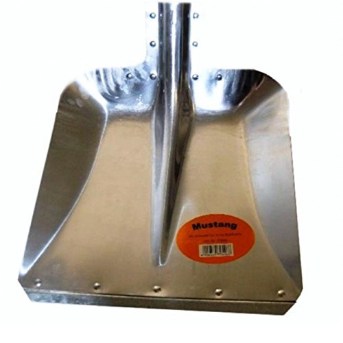 Excellent Shovel Mustang Hundeshampoos, Aluminium, 38 cm breit