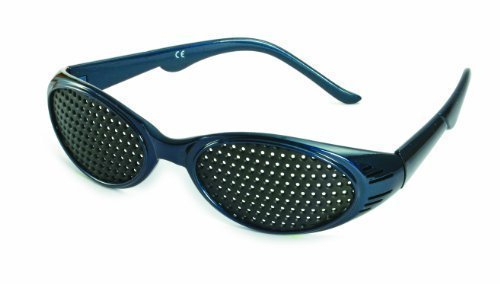 VANLO Rasterbrille 415-KBG- ganzflächiges Raster - blau