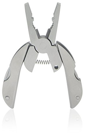 Pinza multifunzione portatile in acciaio inossidabile Mini pinza multifunzione per regalo di affari/all'aperto
