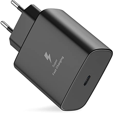 Prise de Chargeur USB C Ultra Rapide 45 W, Adaptateur Secteur PPS Chargeur Mural Rapide Compatible avec Samsung Galaxy S22 Ultra/ S22+/S22/Note 20/S20/S21, Tab S7/S7+/S8/S8+/S8 Ultra MacBook Pro 13″