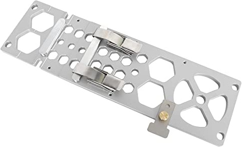 Elektrische Kreissägen-Führungsschienenklemme,CEIEVER rechtwinkliges Führungsschienen 260 * 88mm kompatibel mit Makitas- oder Festool-Schienensägen,für Graviermaschinen (340 * 88 * 8mm-3)