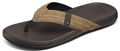 Reef Men's Cushion Phantom Flip Flop Sandal Brown Tan