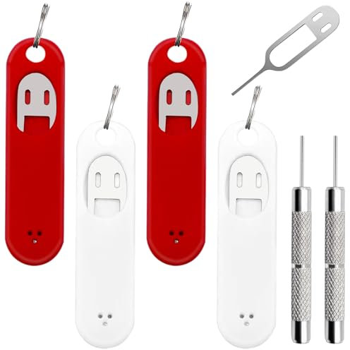 SIM-Karten-Entfernungswerkzeug, SIM-Kartenfach, Öffnungswerkzeug, Auswurfstifte, Nadelöffner, Auswerfer, kompatibel mit allen iPhones, Apple, iPad, Samsung Galaxy, Handy, Smartphone,