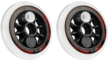 Skateboard-Räder, leuchtende Inline-Räder, Ersatzräder für den Außenbereich, 85A Flash, professionelle Geschwindigkeit, Speed-Ersatzräder, 2er-Pack