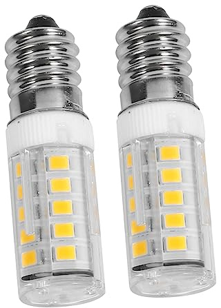 jojofuny 2pcs 4w E14 Led Kitchen Light Bulb Replacement Saving Small Appliance Lamp for Cooker Hood