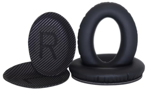 QC35 Replacement Earpads for QC15 / QC25 / QC35 & 35 ii / QC2 / AE2 / AE2i / AE2W - Headphones Ear Cushion Kit (Black)