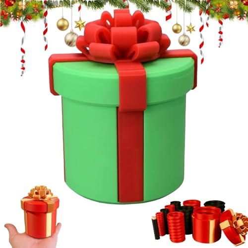 Nervige Geschenkbox mit Schrauben, Rätselbox Für Geldgeschenke, Wiederverwendbare Rätsel Geschenksbox, Kreatives Maze Puzzle Money Box, Labyrinthbox Für Geld Partyspiele (D, 10cm)