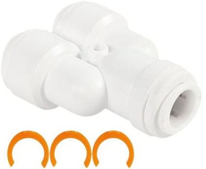 Générique Raccordo per Tubo 'Acqua per Campeggio Auto, Raccordo per Scarico da 13 mm per Tubo - Gomito Universale per Acqua da Campeggio Auto, per Il Collegamento
