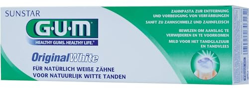 GUM Original White tandkräm, 75 ml