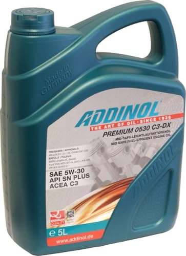 ADDINOL PREMIUM 5W-30 C3-DX Motorenöl, 5 Liter