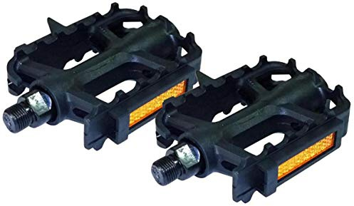 1 Pair Trekking MTB Pedals Black Bicycle Pedals Non-Slip Pedals Bicycle