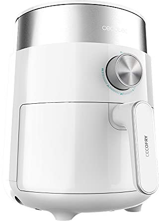 Cecotec Friteuse diététique sans huile Cecofry Essential Rapid Sun. 2,5 L de capacité, Manuelle, 1200 W de puissance, Température de 80 ºC jusqu’à 200 ºC, Temps ajustable.