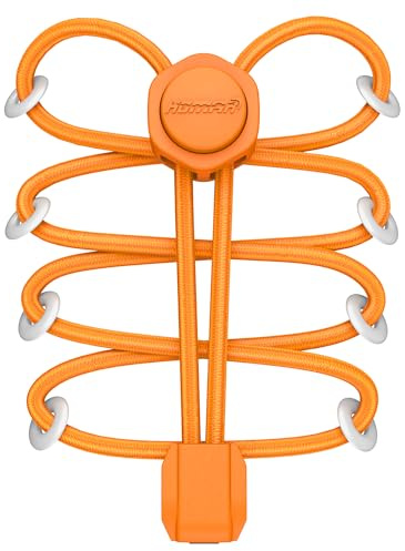 HOMAR Cordones Elásticos para Zapatillas Reflectante Cordones de Zapatos con Sistema de Autobloqueo para Niños Adultos Cordones sin Nudo de Cierre Rápido para Zapatillas Deporte