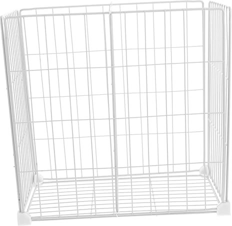 ABOOFAN Freezer Dividers Stackable Fridge Organizers for Chest Freezer Mesh Storage Bins Shelves Bottom Basket