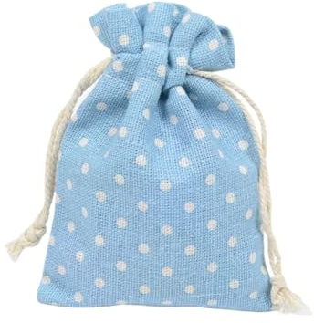 YILWPV 30 stycken jutepåsar, bomull med dragsko, presentförpackning, för bröllopsfester, 10 x 14 cm för bröllop hantverk (färg: 3)