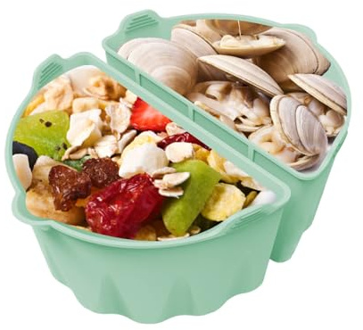 Slow Cooker Divider Insert, Fits 5.5-7.5 Litre Oval-Shaped Cookware, Reusable Silicone Slow Cooker Divider Layer, for Soup, Tomato, Chicken