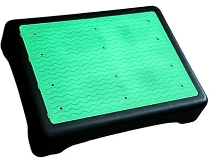 MagiDeal Marchepied réglable pour adultes et enfants, plateforme large, repose-pieds, support d'escalier portable pour bureau, baignoire, chambre à