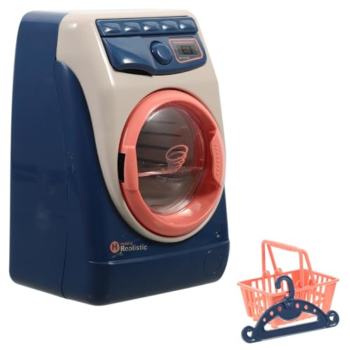 Hohopeti Petit Appareil Cuisine Lumineux pour Garçon et Filles, Imitation Électroménager sans Piles, Plastique Sûr, Taille Compacte, la Cuisine de Jeu Éducative pour Filles et Garçons,