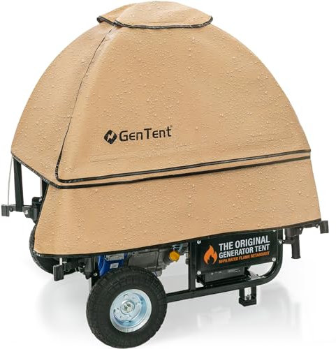 Toldo de seguridad GenTent para generadores portátiles para clima húmedo