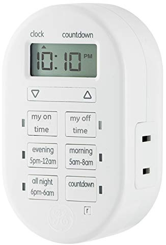 myTouchSmart Programmable Indoor Digital Timer, Plug