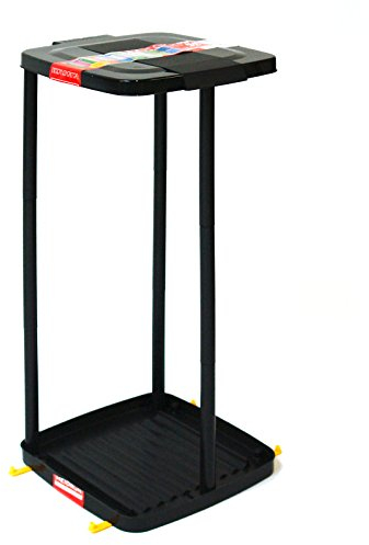 Heidrun 1414 - Porta Sacco della Spazzatura Ekologika, Colore: Nero