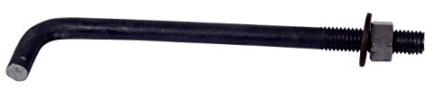 The Hillman Group 260383 1 1 1 5/8 x 14-Inch Anchor Bolt, 10-Pack