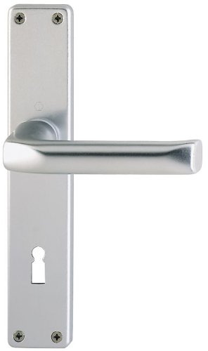 HOPPE Langschild-Garnitur 'London' Aluminium Natur 113/202SP - 6675326
