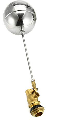 BE-TOOL Vanne à clé à bille G3/4 DN20 Robinet à boisseau sphérique flottant Vanne à bovins pour canal d'eau, humidificateur, fontaine (paquet de 2)