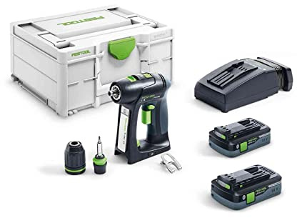 Festool Taladro atornillador a batería C 18 HPC 4,0 I-Plus