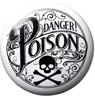 Alchemy Gothic Flaschenverschluss Poison Weiß/Schwarz
