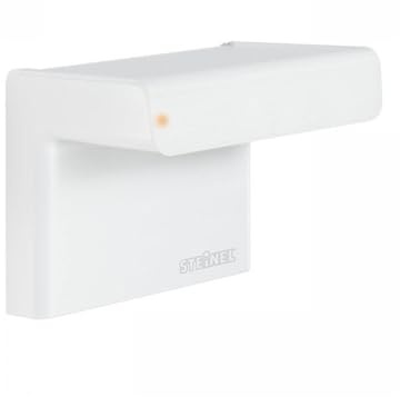 Steinel Bewegungsmelder iHF 3D weiß, 160° Bewegungssensor, 1-5 m Reichweite, in 3 Richtungen per Bluetooth einstellbar