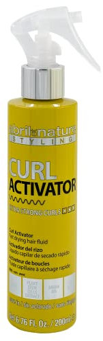 abril et nature - Styling Curl Activator - Spray Attivatore di Ricci - Per Capelli Ricci o Mossi - Fissaggio Extra-Forte e Lunga Durata - Ricci Definiti - Lucentezza e Anti-Frizz - 200 ml