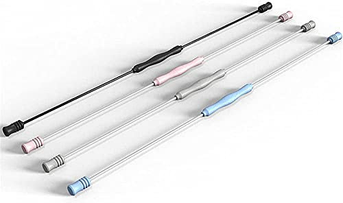 Pilates Stange Tragbares Yoga Stick Sport Schwingstab Erwachsene Swingstick Elastische Fitnessstange Muskeltraining Fitnessgeräte Krafttrainingsstange 158CM Fiberglasstange Geeignet für Heimtraining