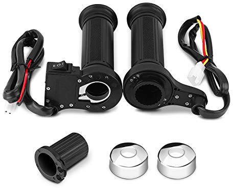 Heated Grips Electric Hot Hand Grips for Motorcycle with 22mm(7/8inch) Diameter Handlebar