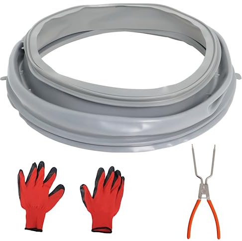 WPW10381562 WFW9050XW00 WFW9150WW00 Washer Door Seal Bellow Boot Gasket Compatible with Whirlpool WFW9150WW01 WFW9250WW01, Maytag 2000 Series MHWE200XW00, Amana Inglis, Replace W10290499