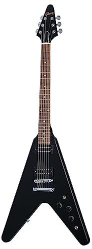 '80s Flying V Ebony - E-Gitarre