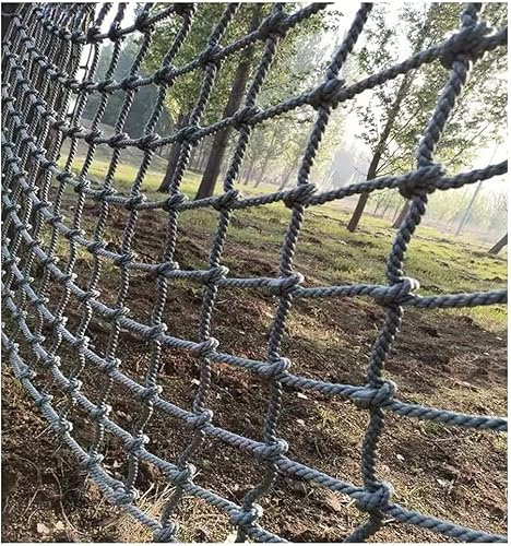 Kletternetz für Kinder im Freien, Spielplatz-Seilleiter-Hängematten-Kletter-Frachtnetz, LKW-Anhänger-Netz, Robustes Frachtnetz(Size:200x250cm)