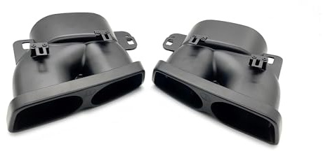 Silenciador Tubo para Benz para AMG C63/S W204 W205 W212 W222 W213 S205 C205 Pre-Facelift 2015-18 para Puntas De Escape Cuádruples para Coche Tubo De Escape Coche Cola Escape