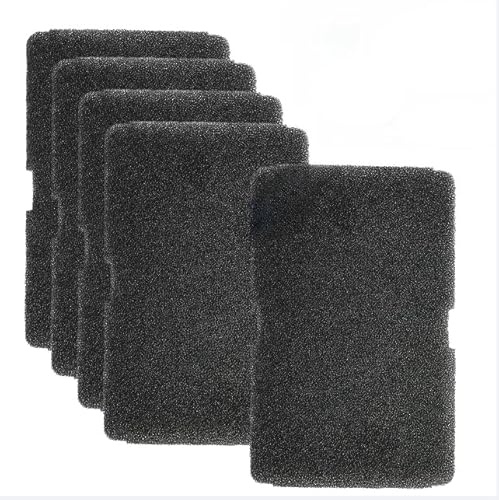 Trockner Filter WäSchetrockner für Beko Trockner 2964840100, 5 Stück Wärmepumpentrockner für Beko Grundig Blomberg Elektra Bregenz, Trockner Filterschwamm Ersatzteile Filter Zubehör Schwammfilter