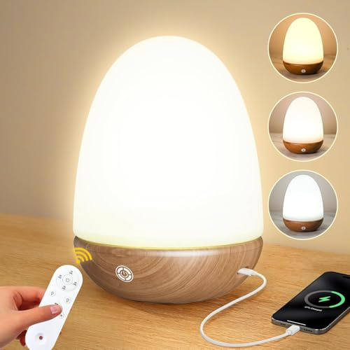 Lámpara SAD de terapia de luz de 10000Lux con control remoto y táctil, lámpara de luz diurna recargable por USB para mejorar el estado de ánimo y el sueño