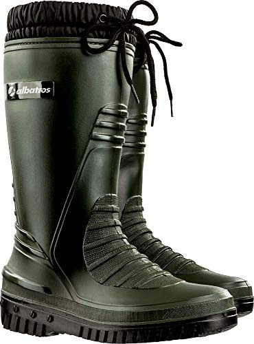 ALBATROS ARKTIS HIGH Green PVC-Stiefel Unisex wasserdicht kälteisolierend vegan