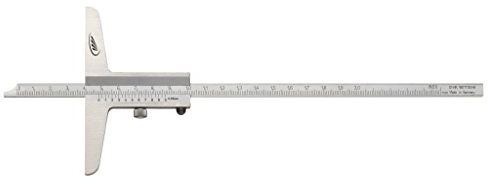 HELIOS-PREISSER Tiefenmessschieber Form A DIN 862 Messbereich 0-300 mm, 0282205