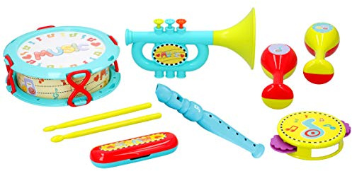 Let's Play- Global-Motorik-Instrumentenset, Mehrfarbig
