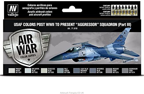 AV Vallejo Model Air Set - USAF ''Aggressor'' (Part III)